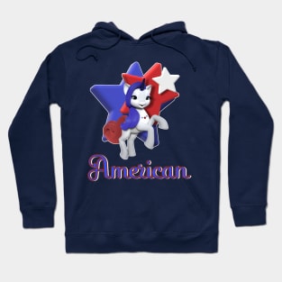 American Unicorn Pony Hoodie